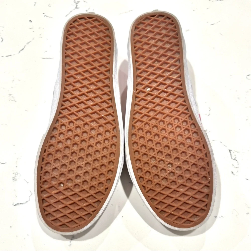 Vans Slip-On Rainbow Checkerboard Canvas Sneakers Men’s 10 Women’s 11.5 NWOT - Picture 8 of 10